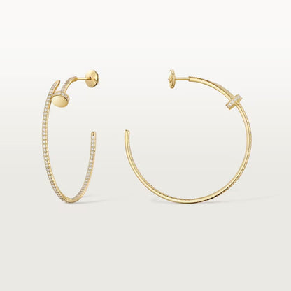 [Amore Jewels]JUSTE FULL DIAMOND LARGE EARRINGS