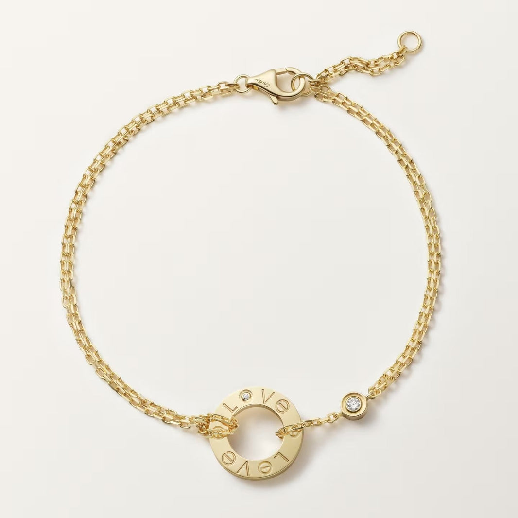 [Amore Jewels]LOVE BRACELET 2 DIAMOND