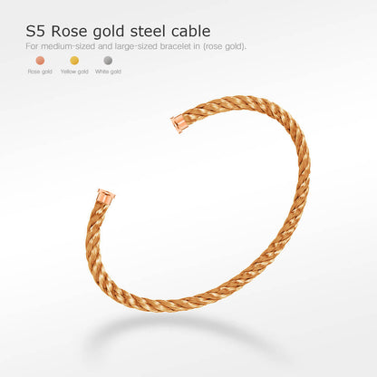 [Amore Jewels]FORCE SERIES BRACELET CABLES 50 CHOICES (DIY SELECTION)