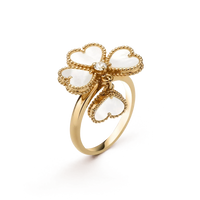 [LEGEND]SWEET CLOVER WHITE MOP RING