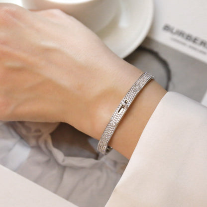 [Amore Jewels]KELLY BRACELET DIAMOND PAVED