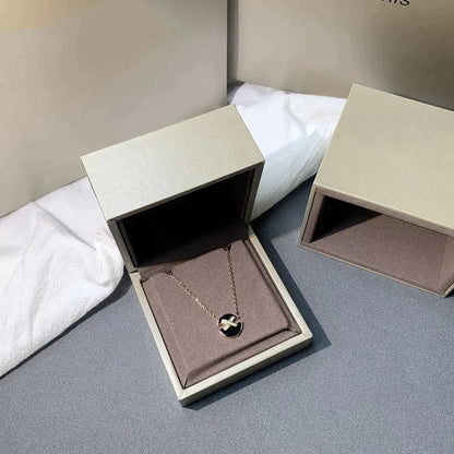 [Amore Jewels]JEUX DE ROSE GOLD DIAMOND NECKLACE