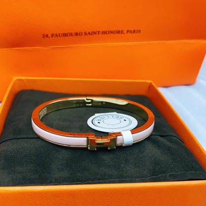 [Amore Jewels]CLASSIC HM CLIC  PINK 8MM ENAMEL BRACELET