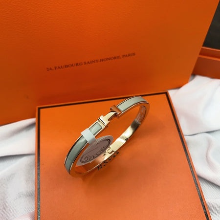 [Amore Jewels]CLASSIC HM CLIC GREEN 8MM ENAMEL BRACELET