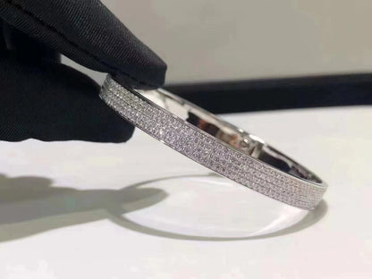 [Amore Jewels]HM KELLY BRACELET IN SILVER AND FULL PAVE DIAMOND