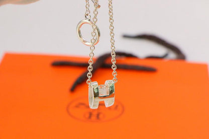 [Amore Jewels]HM NECKLACE H LETTER OVAL SERIES