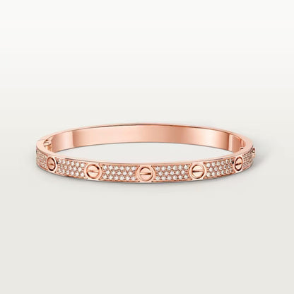 [Amore Jewels]LOVE BRACELET 4.8MM DIAMOND-PAVED