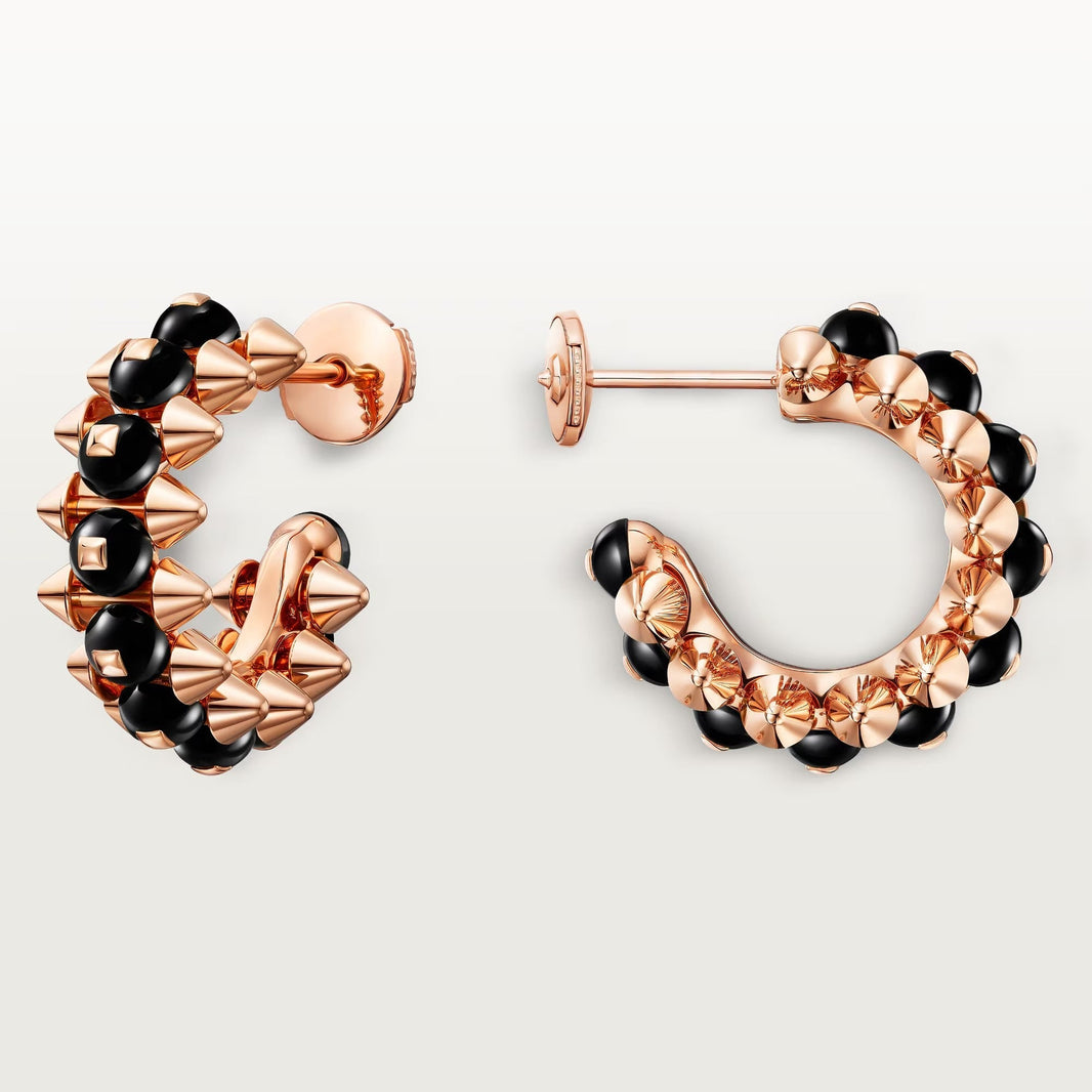 [Amore Jewels]CLASH 7.9MM AGATE CHALCEDONY EARRINGS