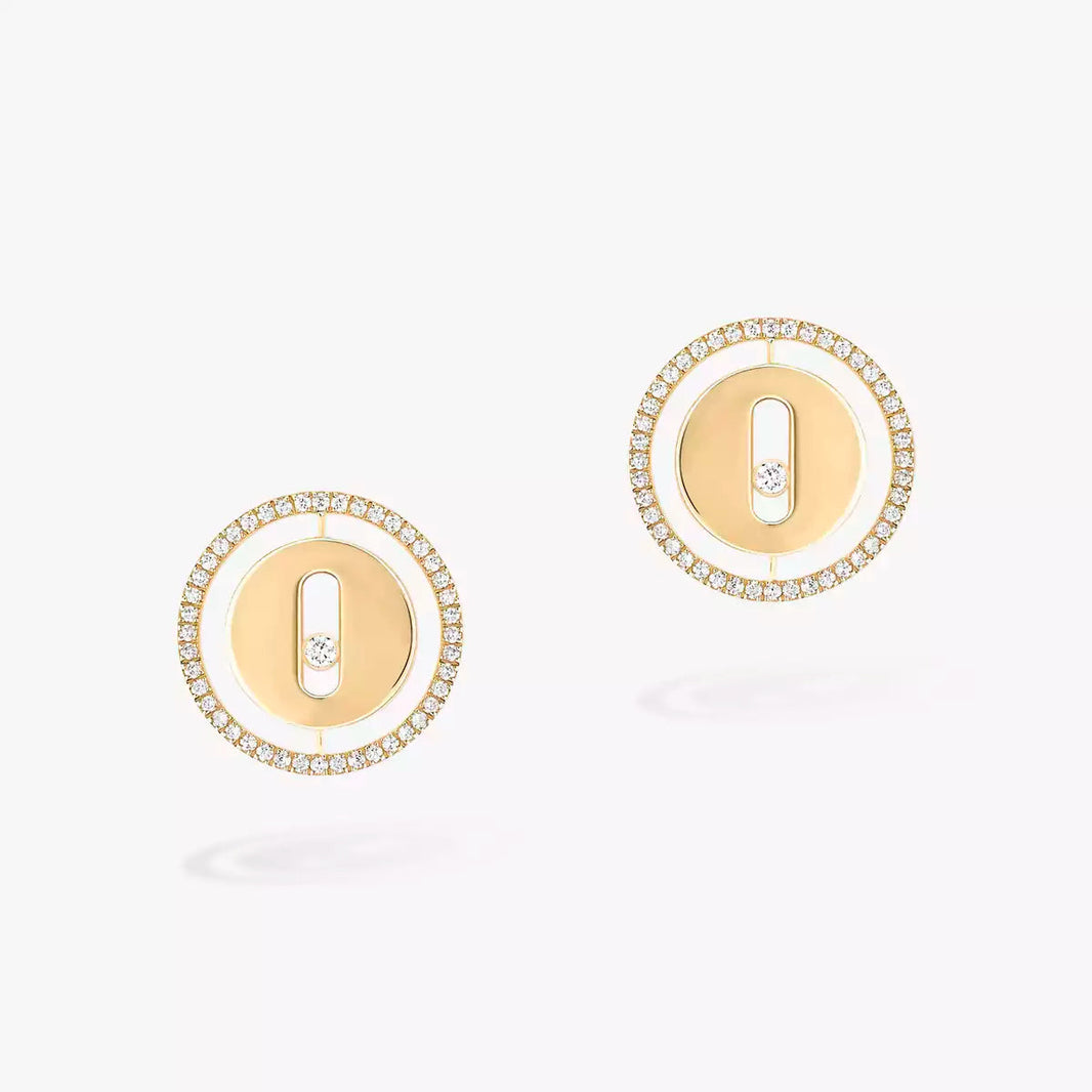 [Amore Jewels]Lucky Move Diamond Earrings