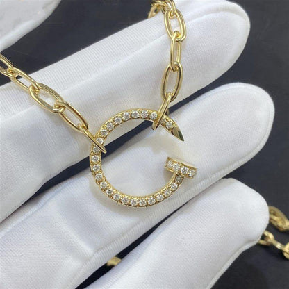 [Amore Jewels]JUSTE NECKLACE FULL DIAMONDS