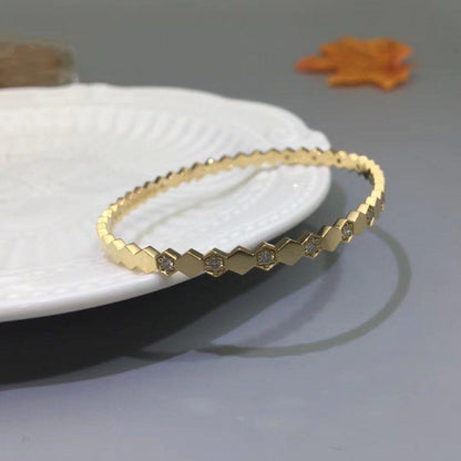 [Amore Jewels]BEE LOVE GOLD DIAMOND BRACELET