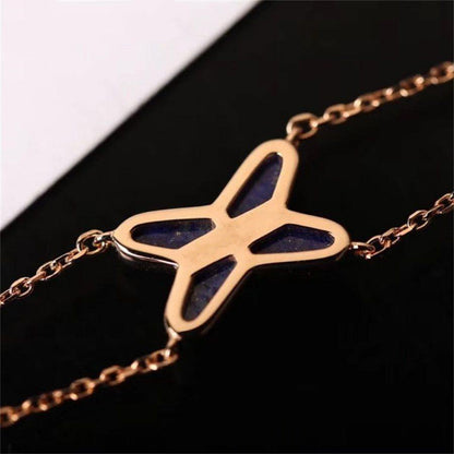 [Amore Jewels]Hollow Design Four-Leaf Clover Flower Shape Ring
