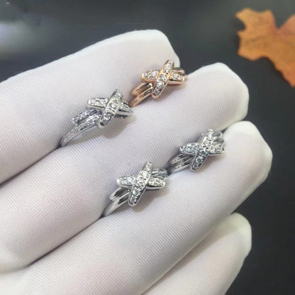 [Amore Jewels]JEUX DE SILVER DIAMOND RING