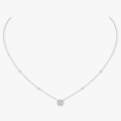 [Amore Jewels]Diamond Necklace 0,20ct Brilliant Shape Joy