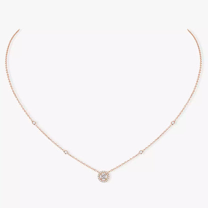 [Amore Jewels]Diamond Necklace 0,20ct Brilliant Shape Joy