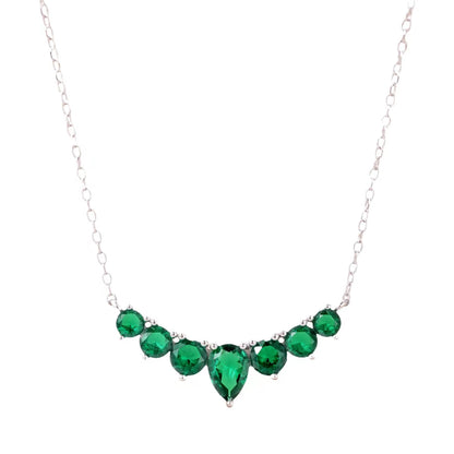 [Amore Jewels]Dainty Colorful Heart Necklace
