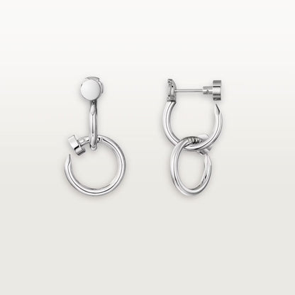 [Amore Jewels]JUSTE NO DIAMOND DOUBLE EARRINGS