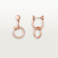 [Amore Jewels]JUSTE NO DIAMOND DOUBLE EARRINGS
