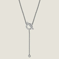 [Amore Jewels]FINESSE SILVER DIAMOND NECKLACE