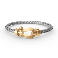 [Amore Jewels]FORCE LARGE HORSESHOE NO DIAMOND BRACELET GOLD