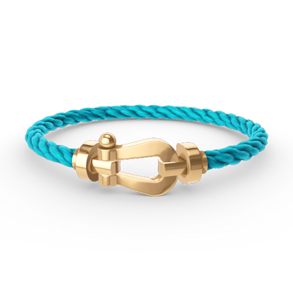[Amore Jewels]FORCE LARGE HORSESHOE NO DIAMOND BRACELET GOLD