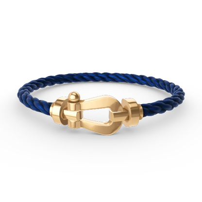 [Amore Jewels]FORCE LARGE HORSESHOE NO DIAMOND BRACELET GOLD