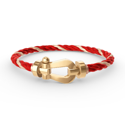 [Amore Jewels]FORCE LARGE HORSESHOE NO DIAMOND BRACELET GOLD
