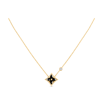 [Amore Jewels]STAR BLACK MOP NECKLACE