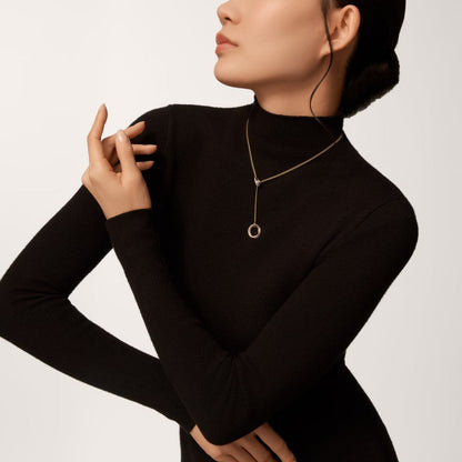 [Amore Jewels]TRINITY DIAMONDS NECKLACE