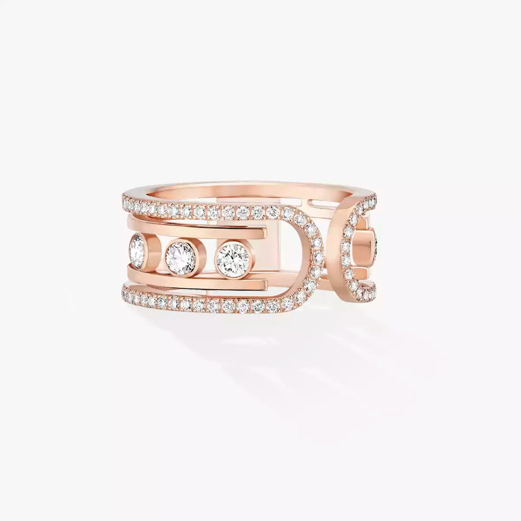 [Amore Jewels]Move 10th Diamond Ring in Gold
