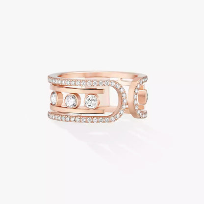 [Amore Jewels]Move 10th Diamond Ring in Gold