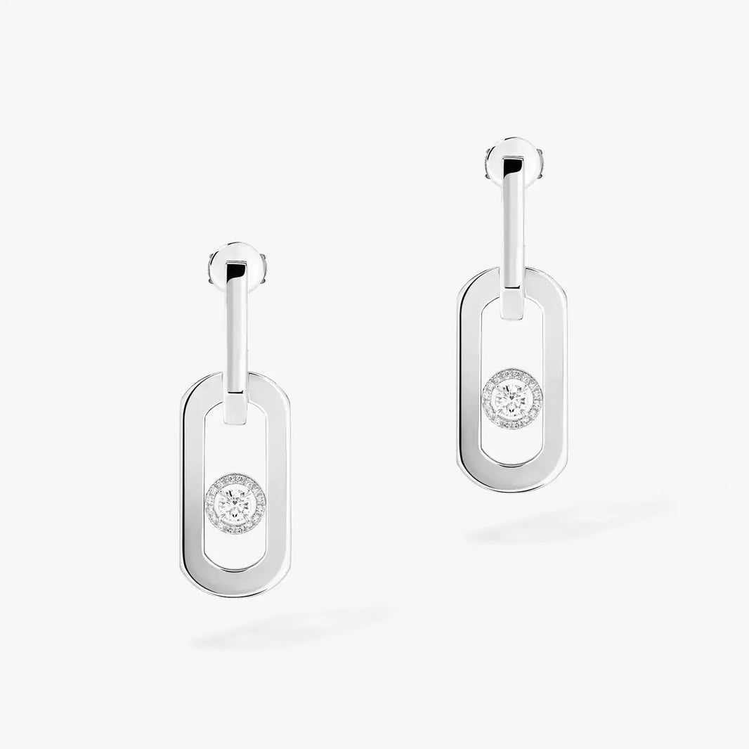 [Amore Jewels]So Move XL Diamond Pendant Earrings