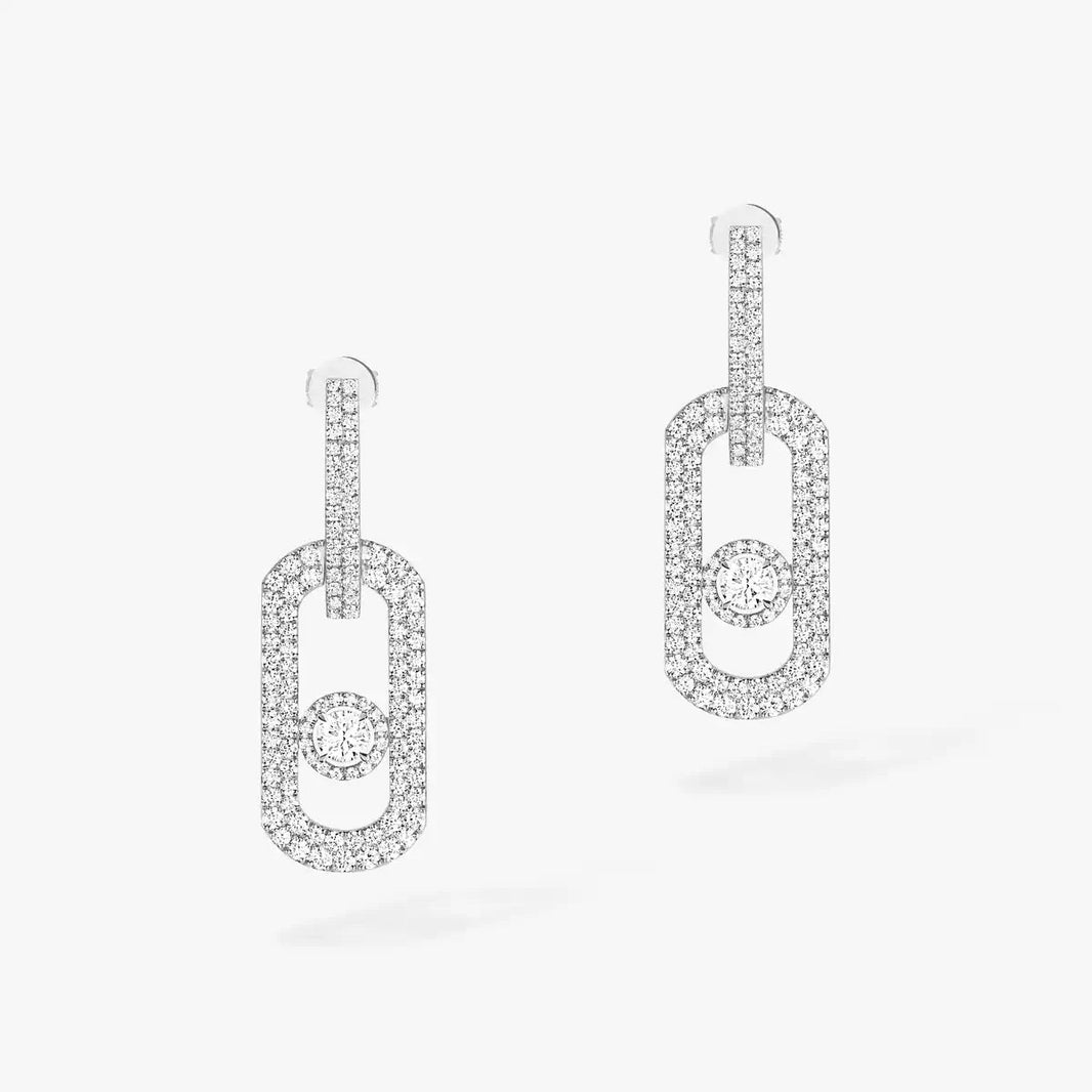 [Amore Jewels]So Move XL Pave_-Set Diamond Pendant Earrings