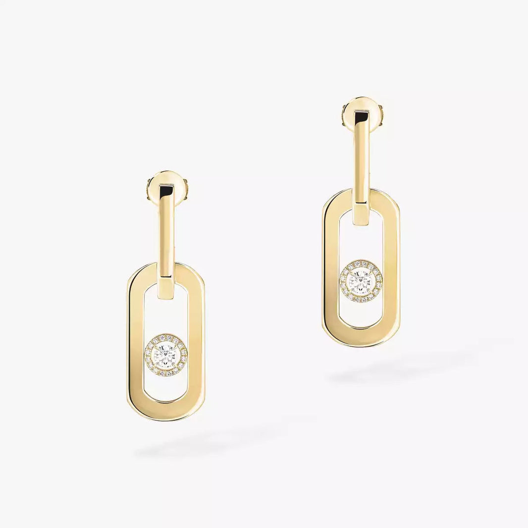 [Amore Jewels] So Move XL Diamond Hoop Earring