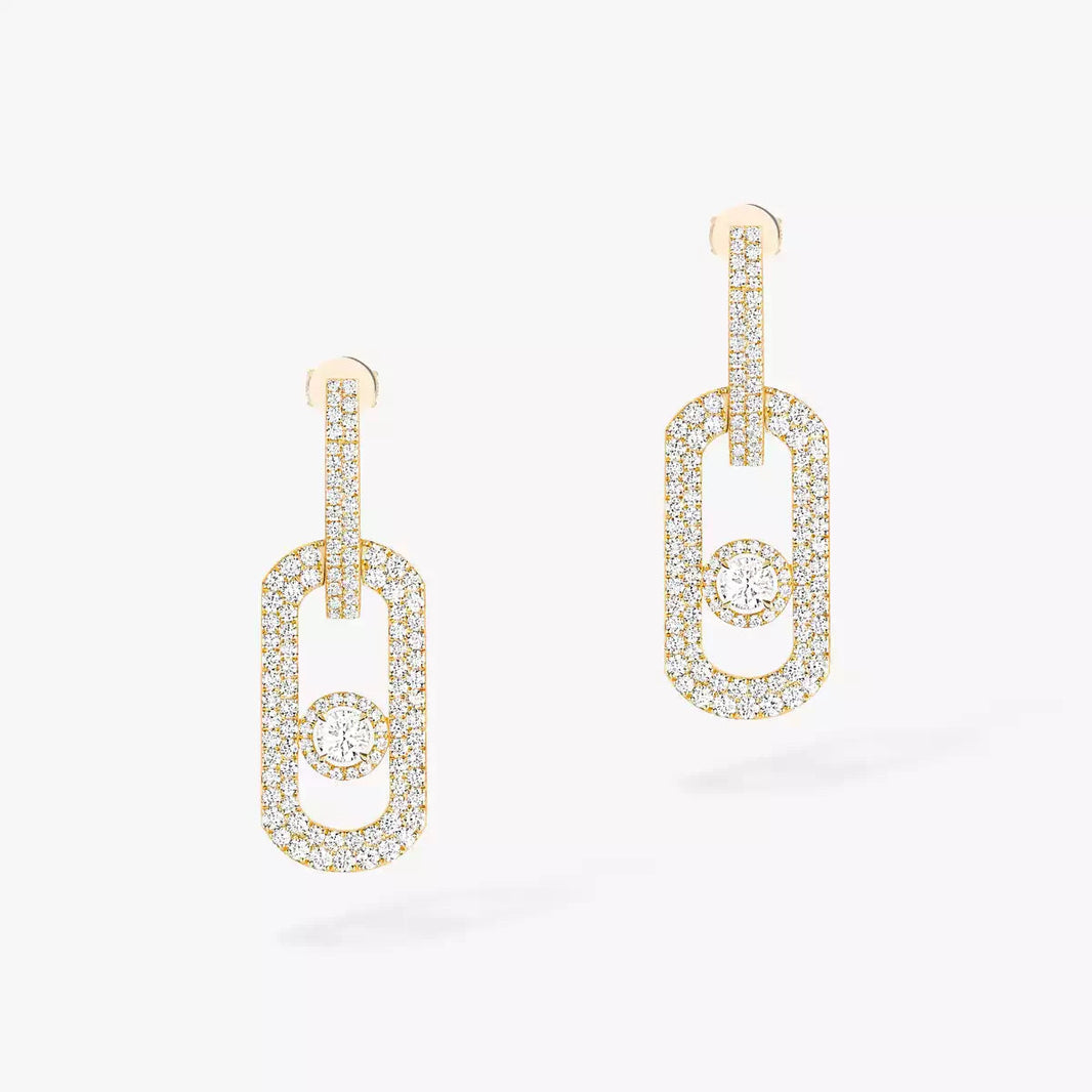 [Amore Jewels]So Move XL Pave_-Set Diamond Pendant Earrings