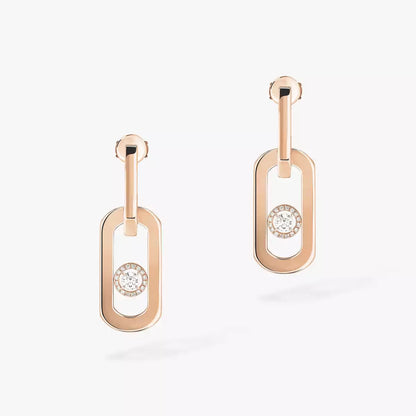 [Amore Jewels] So Move XL Diamond Hoop Earring