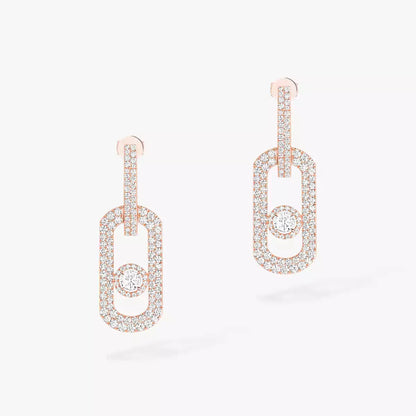 [Amore Jewels]So Move XL Pave_-Set Diamond Pendant Earrings
