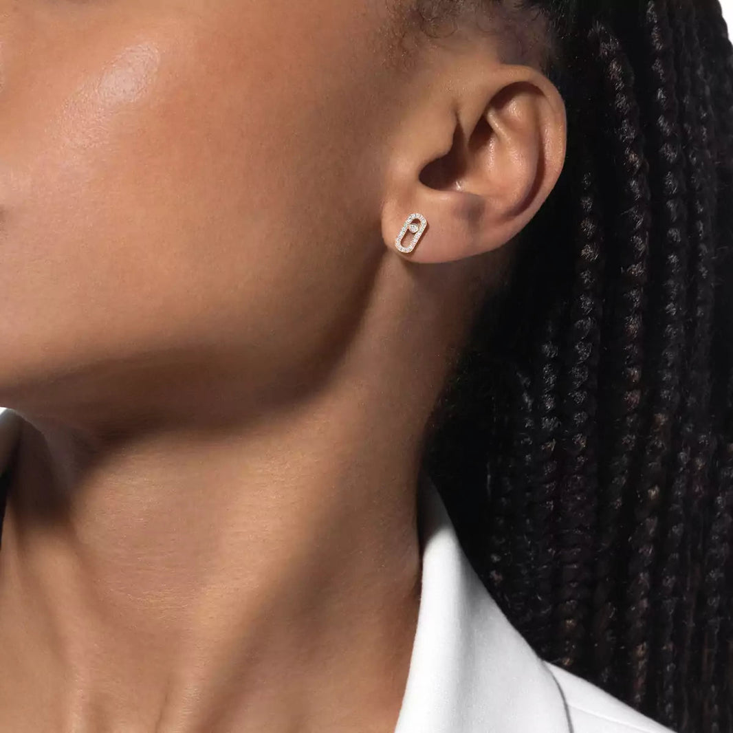 [Amore Jewels]Move Uno Diamond Earrings