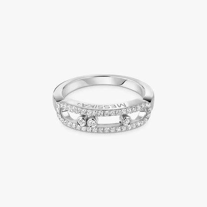 [Amore Jewels] Baby Move Gold Diamond Pave_ Ring