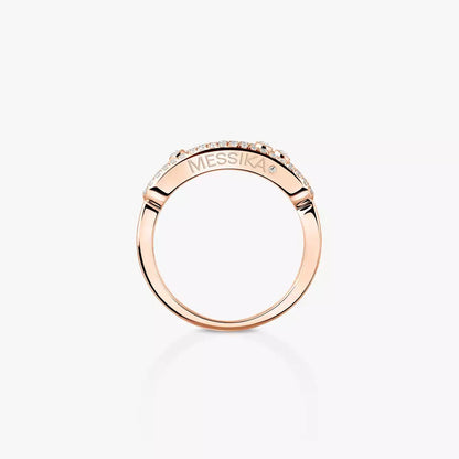 [Amore Jewels] Baby Move Gold Diamond Pave_ Ring