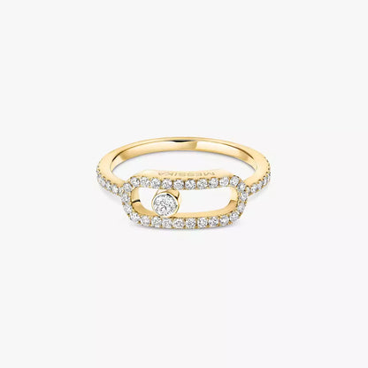 [Amore Jewels]Move Uno Diamond Ring in Gold