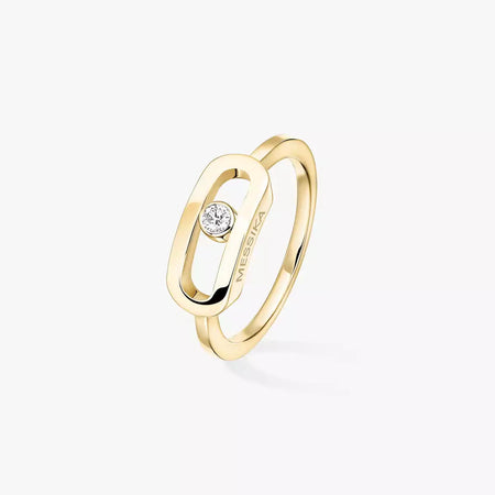 [Amore Jewels]Move Uno Diamond Ring in Gold