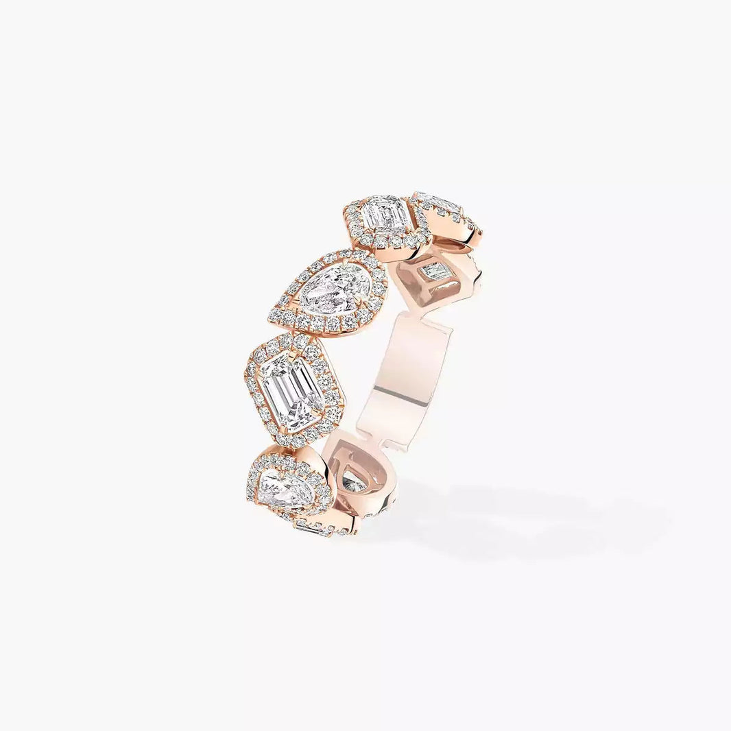 [Amore Jewels] Diamond Wedding Ring My Twin