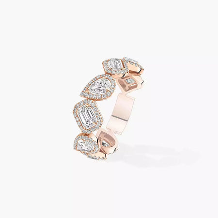 [Amore Jewels] Diamond Wedding Ring My Twin