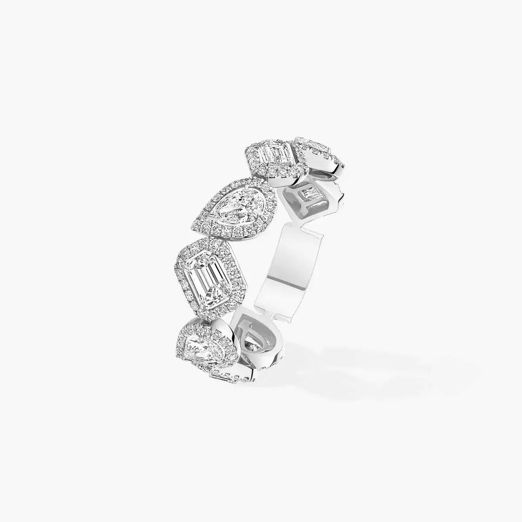 [Amore Jewels] Diamond Wedding Ring My Twin