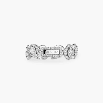 [Amore Jewels] Diamond Wedding Ring My Twin