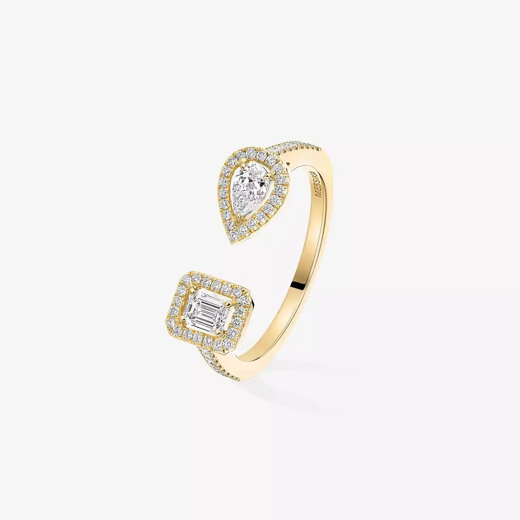 [Amore Jewels]My Twin Toi Gold Diamond Ring