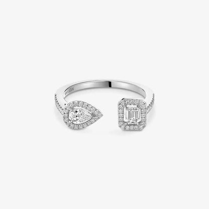 [Amore Jewels]My Twin Toi Gold Diamond Ring