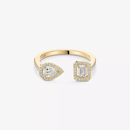 [Amore Jewels]My Twin Toi Gold Diamond Ring