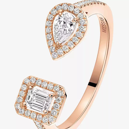 [Amore Jewels]My Twin Toi Gold Diamond Ring